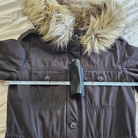 Aritzia Talula Faux-Fur Lined Jacket - Black - Sz XXS - Picture 15 of 16
